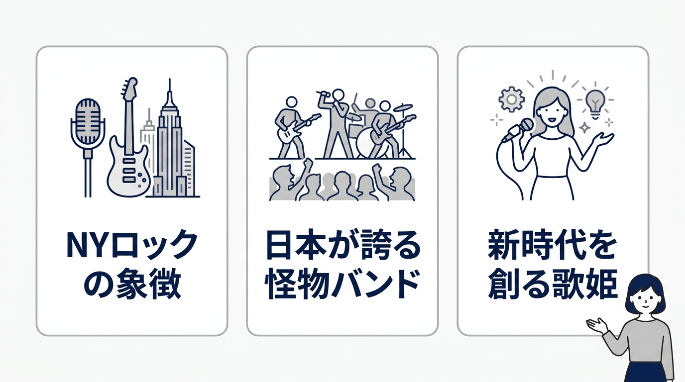 ヘッドライナー3組を徹底解説