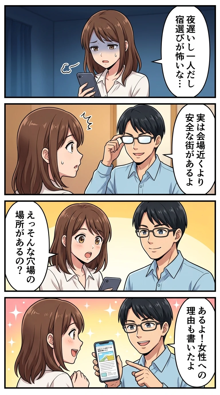 サマーソニック 遠征 女性 ホテル