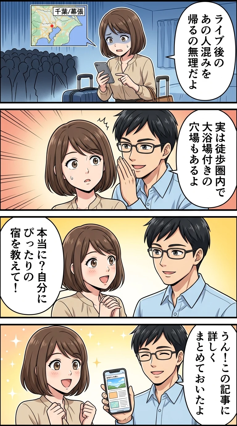 サマーソニック 遠征 幕張 ホテル