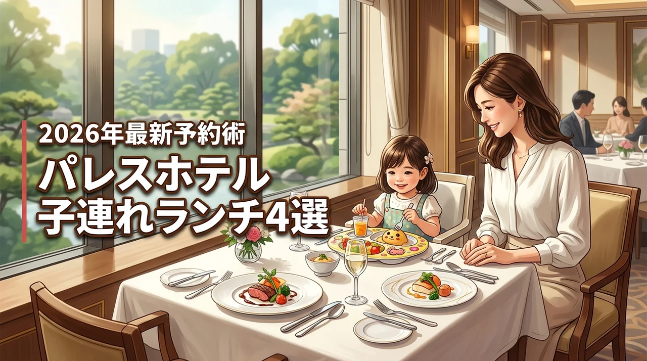 パレスホテルでの子連れランチおすすめ4選！ママに嬉しい5つのメリットと予約術