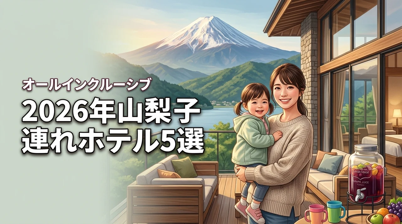 山梨で子連れに人気のオールインクルーシブホテル5選！失敗しない選び方と注意点