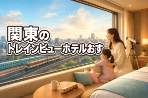 関東のトレインビューホテルおすすめ10選！子連れに嬉しい確約プランの選び方