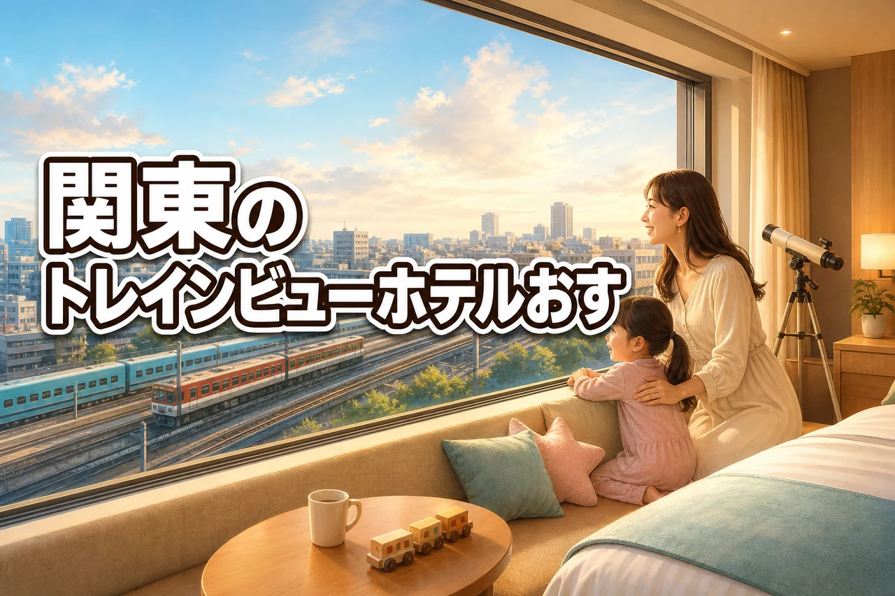 関東のトレインビューホテルおすすめ10選！子連れに嬉しい確約プランの選び方