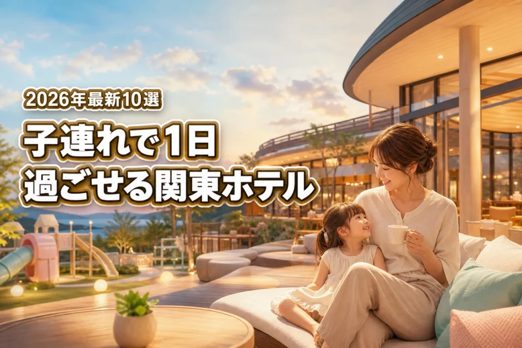 関東で1日過ごせるホテル10選！子連れ旅行を最高に楽しむ選び方のコツ