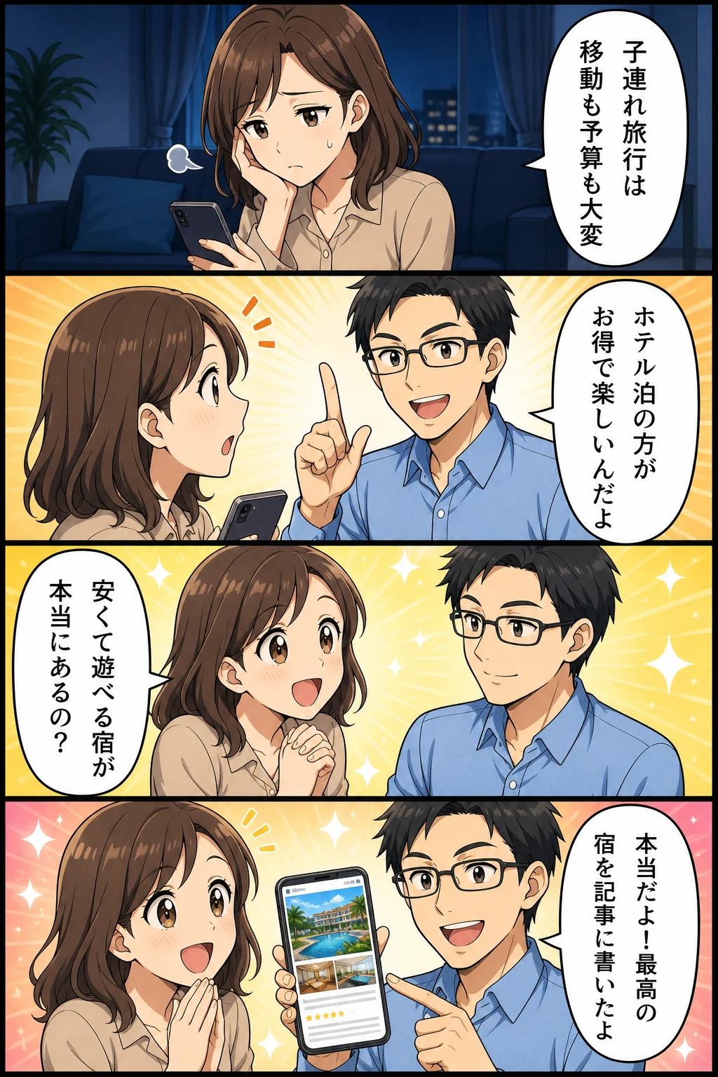 1 日 過ごせる ホテル 子連れ 安い