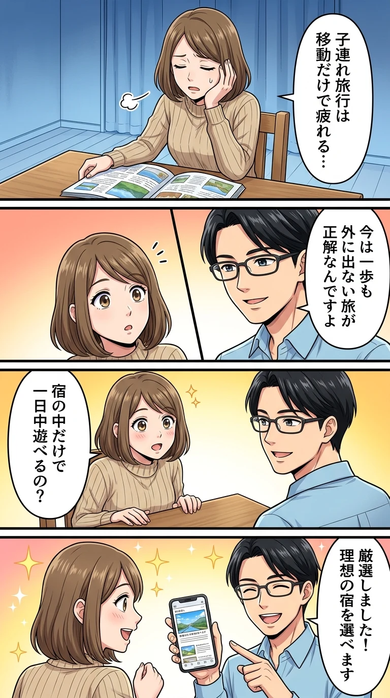 1日 過ごせる ホテル 子連れ 関西