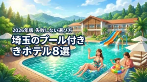 埼玉で子連れにおすすめのプール付きホテル8選！失敗しない宿選びの秘訣