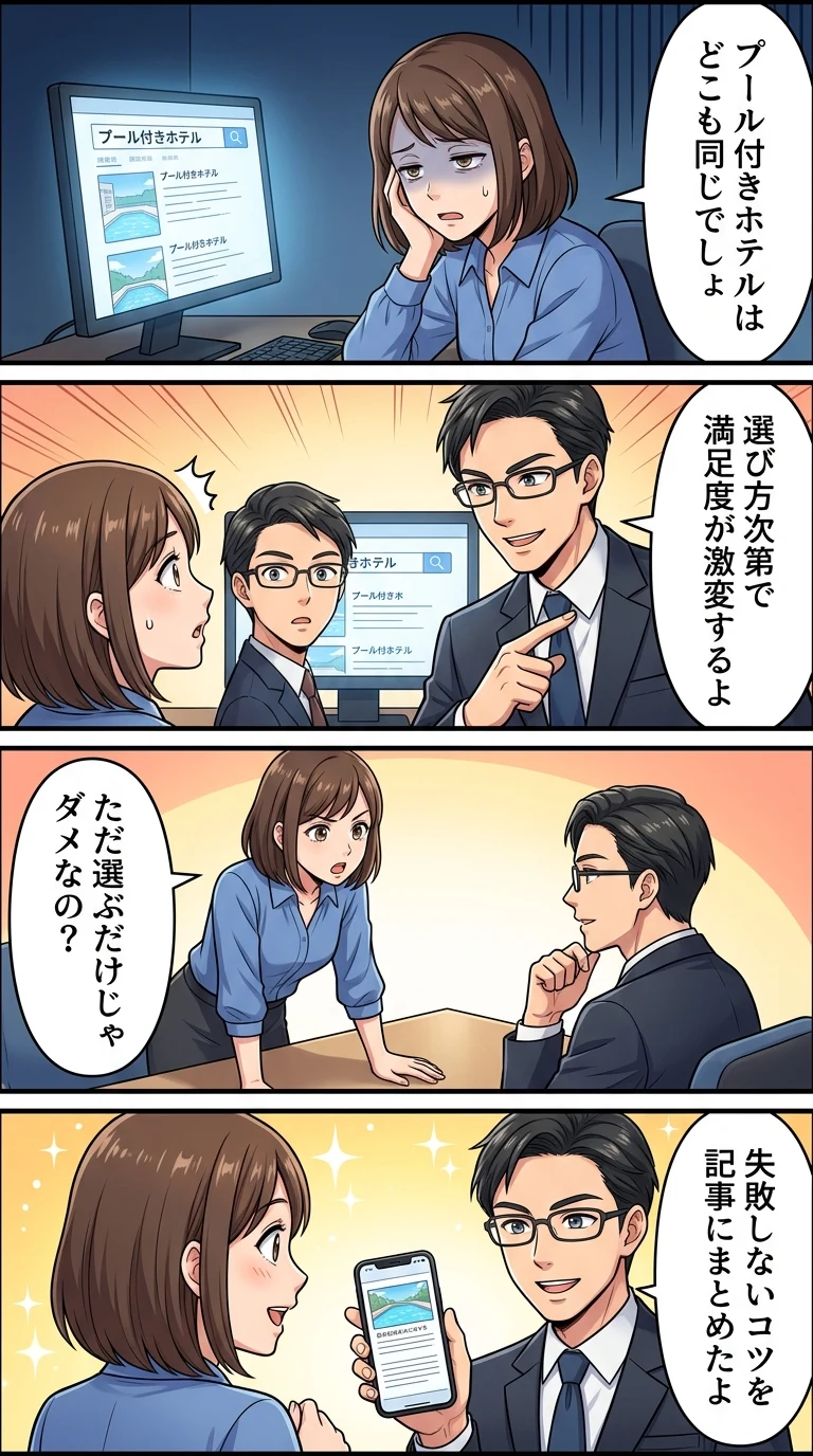 プール 付き ホテル 子連れ 室内