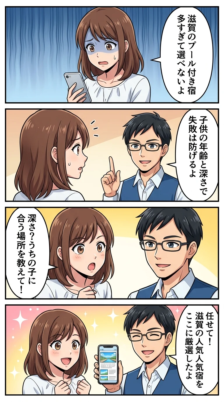 プール 付き ホテル 子連れ 滋賀