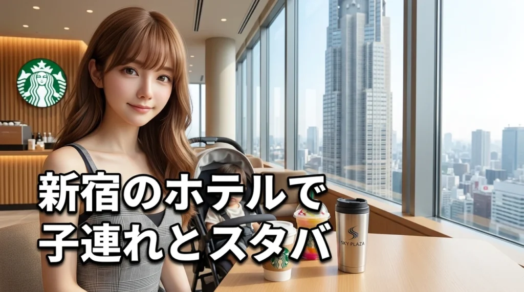 新宿のホテルで子連れとスタバ！SKY PLAZA利用のコツ5選