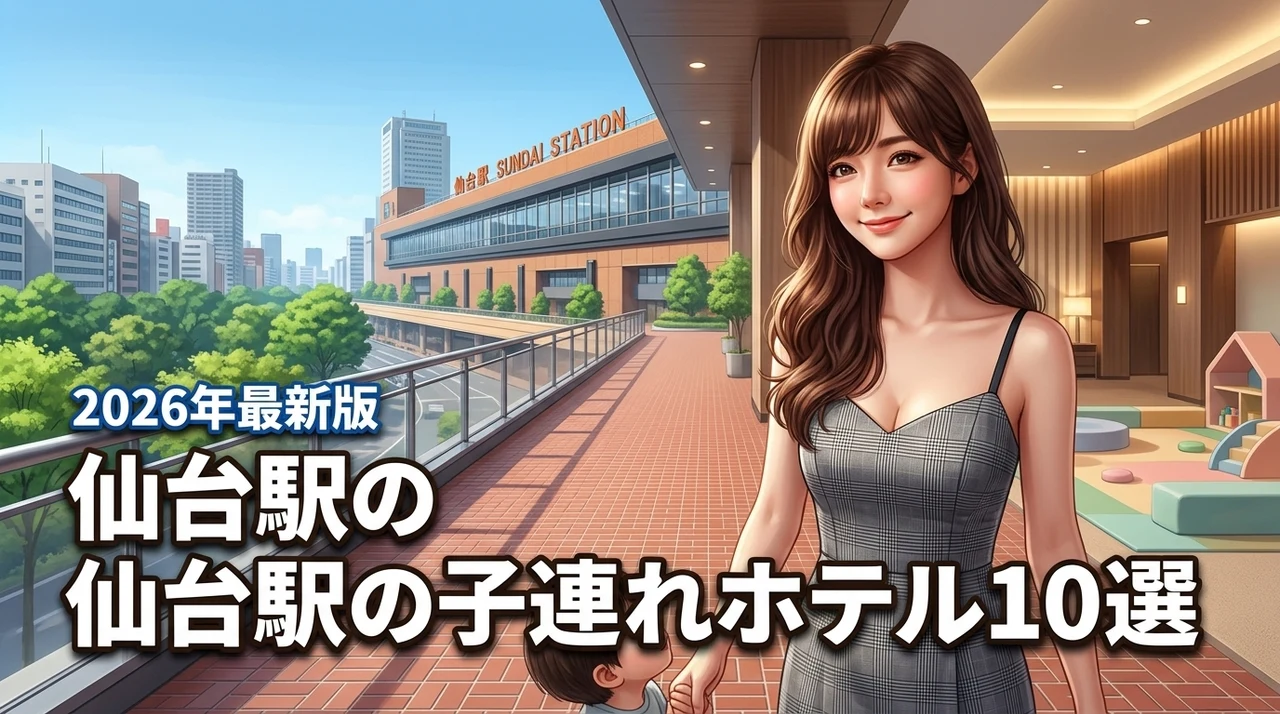 【決定版】仙台駅の子連れホテルはここが正解！家族旅行が快適になる厳選10選