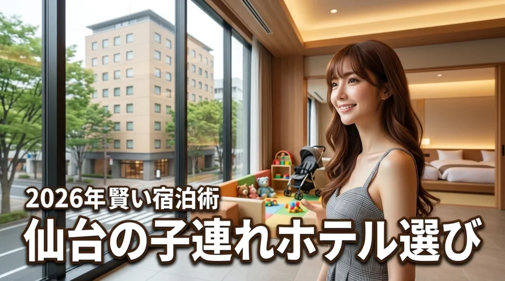 仙台のホテルは子連れでも安い？失敗しない選び方と賢い宿泊術