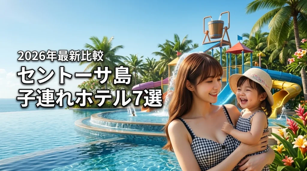 セントーサ島で子連れならここ！ホテルおすすめ7選を徹底比較