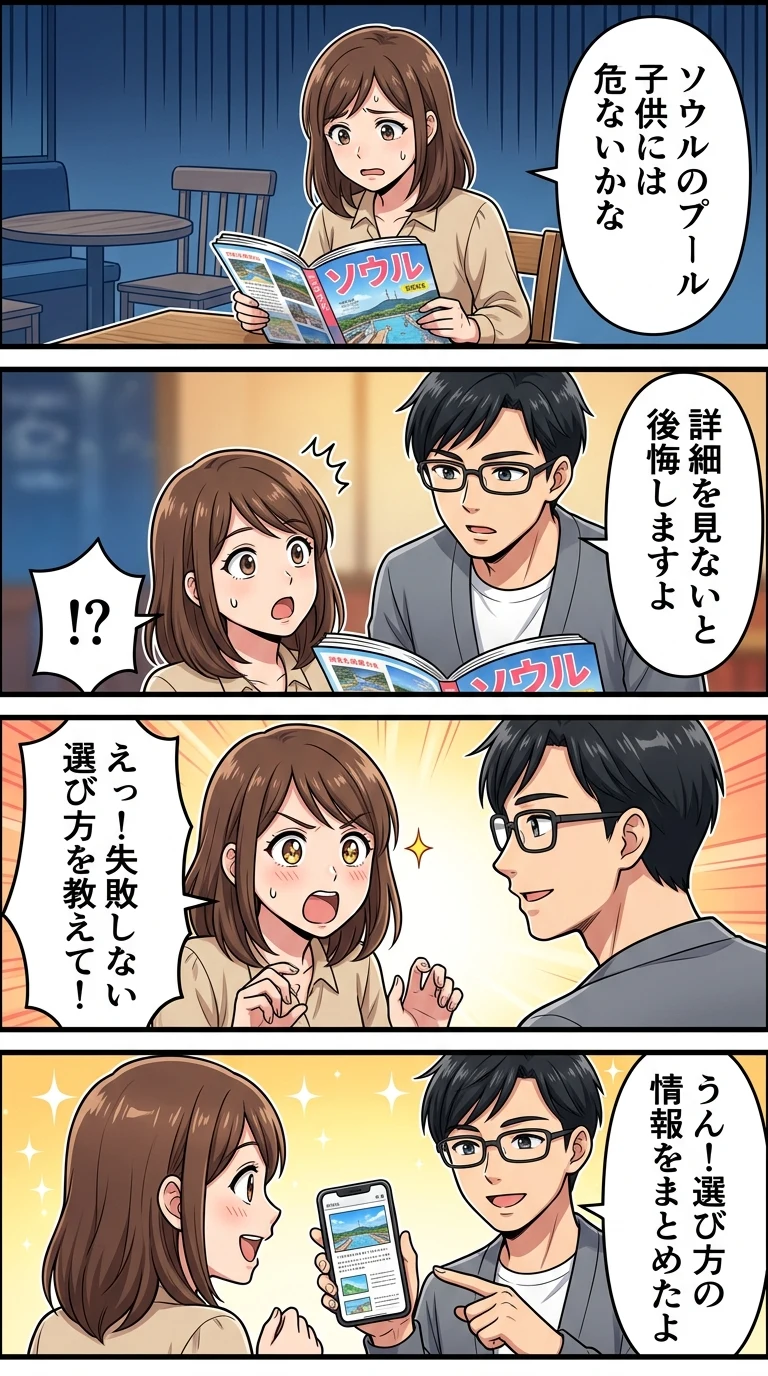 ソウル 子連れ ホテル プール