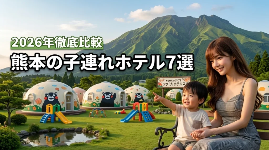 熊本で子連れが1日中楽しいホテル7選！家族旅行におすすめな宿を徹底比較