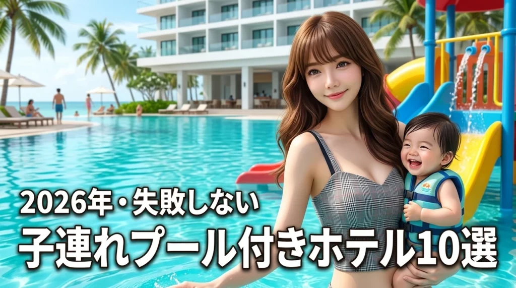 子連れに人気のプール付きホテルおすすめ10選！失敗しない選び方と魅力を徹底紹介