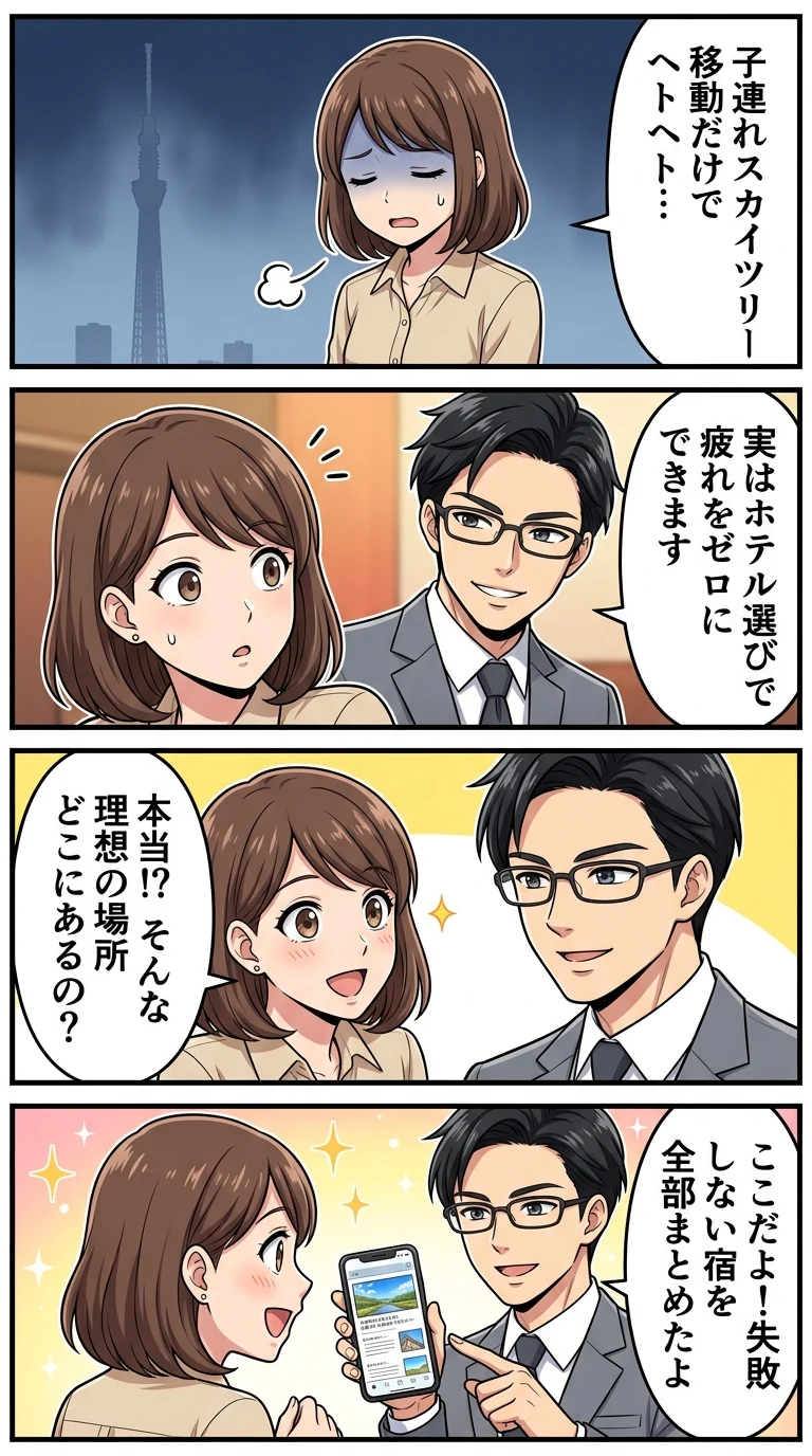 スカイ ツリー ホテル 子連れ