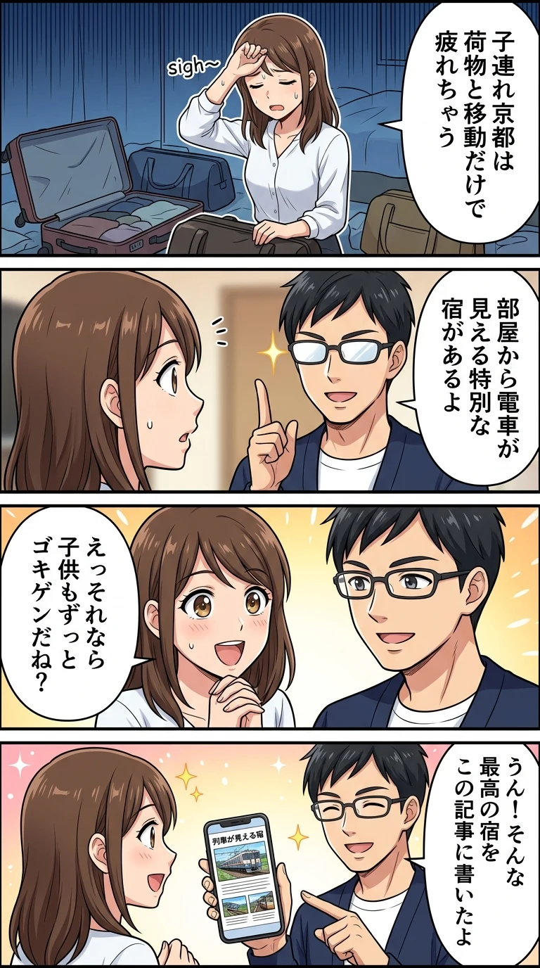 京都 鉄道博物館 ホテル 子連れ
