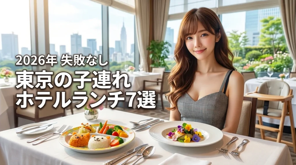 東京でホテルランチを子連れで楽しむ！おすすめ7選と失敗しない選び方を伝授