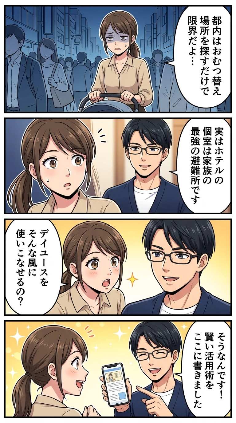 ホテル デイユース 子連れ 東京