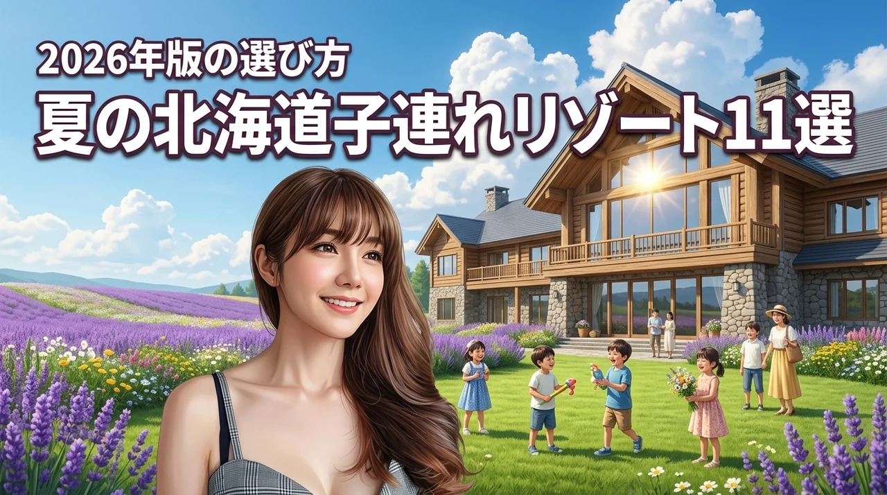 北海道の夏を満喫!子連れにおすすめのリゾートホテル11選と失敗しない選び方