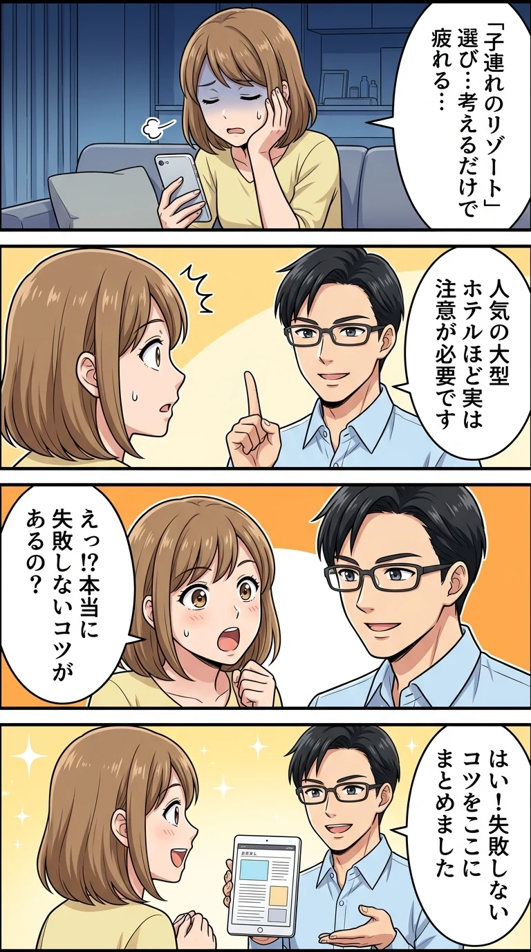 リゾート ホテル 子連れ 夏