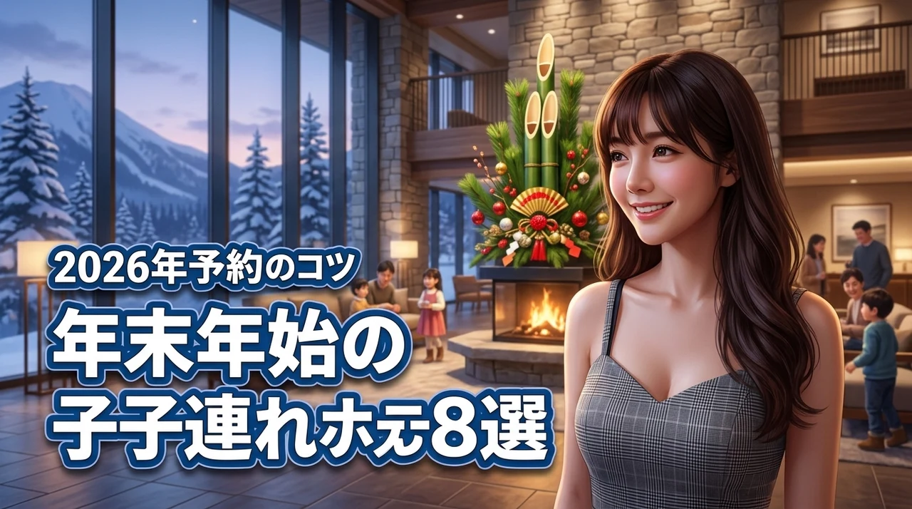年末年始に子連れで楽しむホテルおすすめ8選！予約を確保するコツも紹介