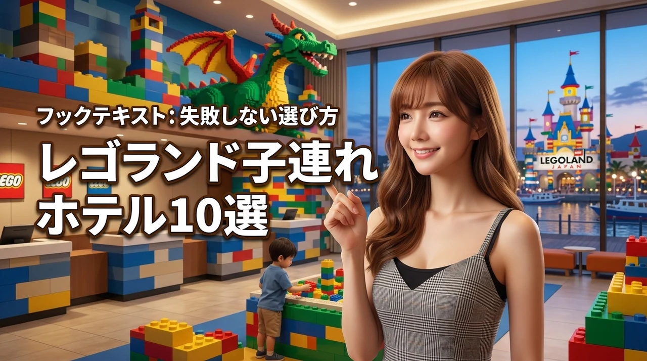 レゴランド近くのホテルで子連れにおすすめ10選!失敗しない選び方を伝授