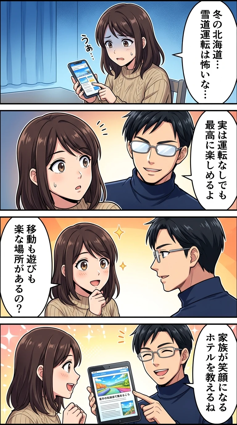 北海道 リゾート ホテル 子連れ 冬