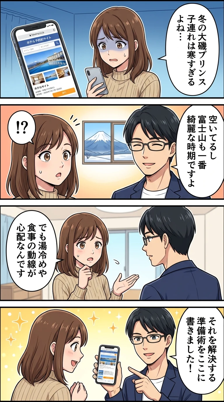大磯 プリンス ホテル 子連れ 冬