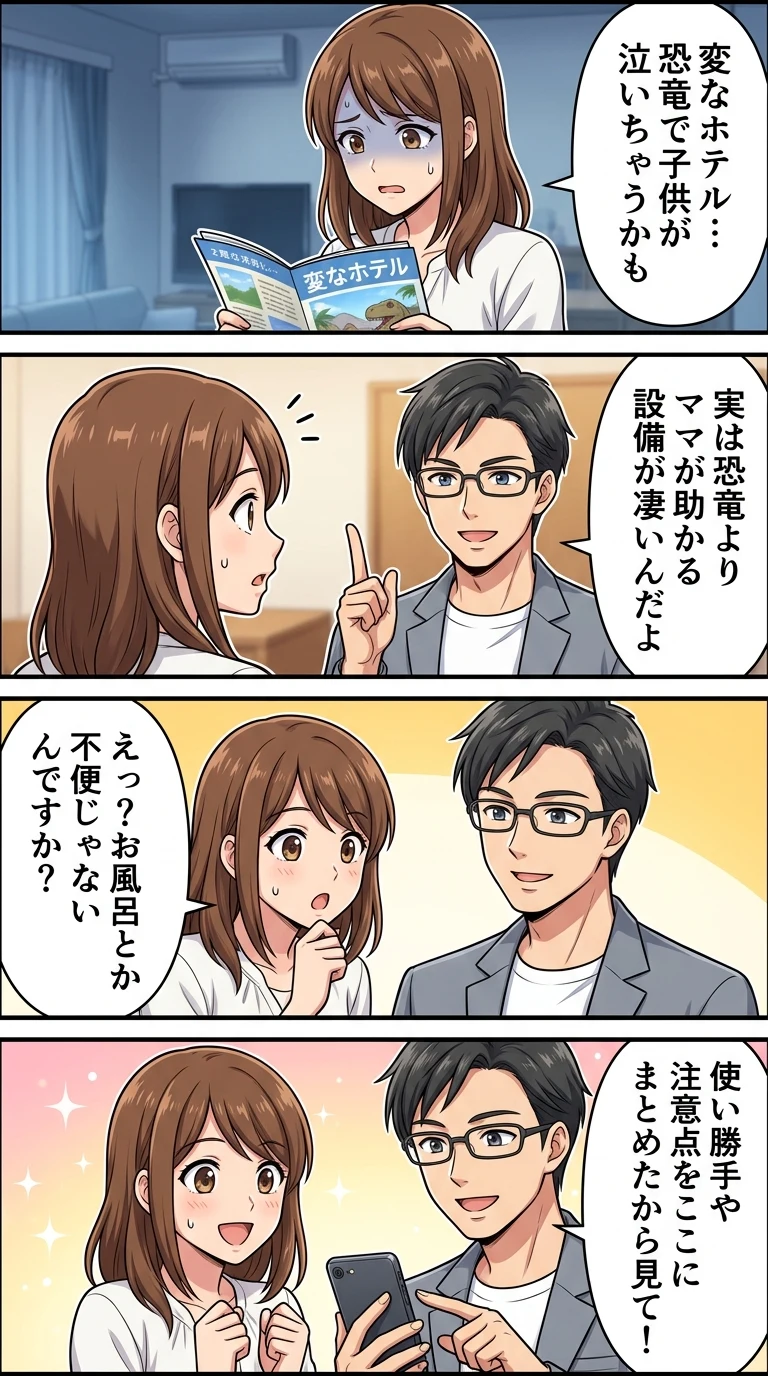変 な ホテル 子連れ