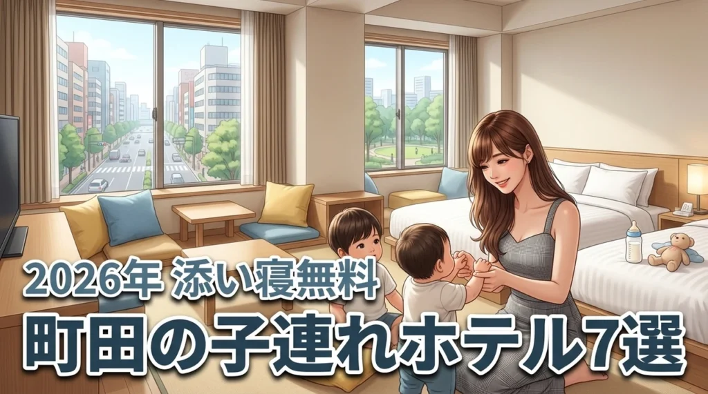 町田のホテルに子連れで泊まりたい！添い寝無料や駅からの行きやすさで選ぶ7宿