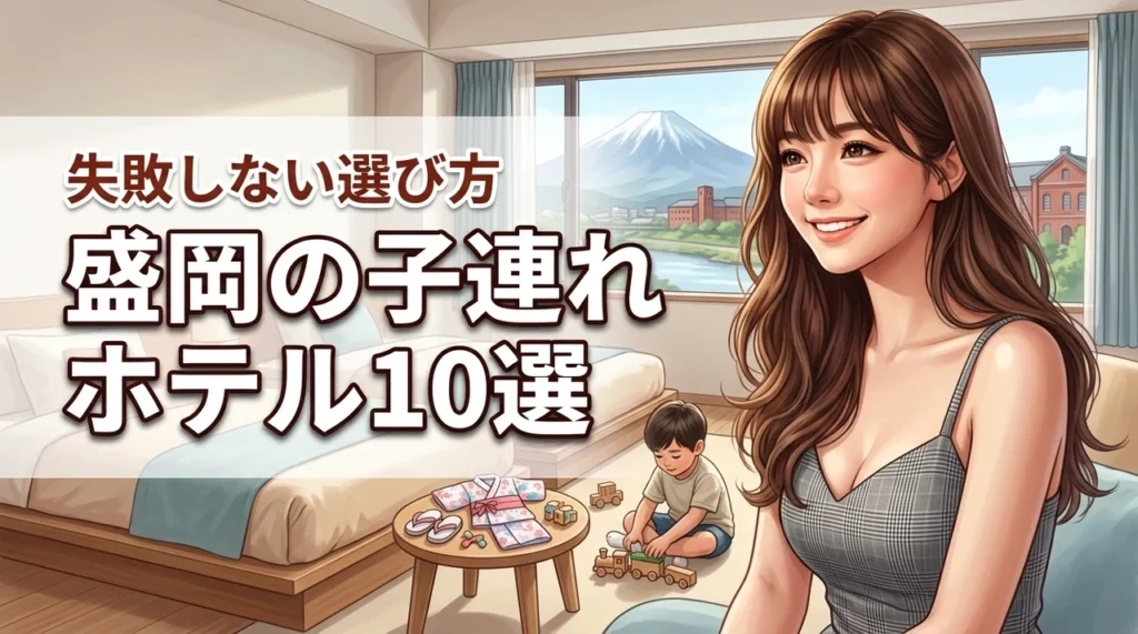 盛岡で子連れにおすすめのホテル10選！駅近の宿や失敗しない選び方を紹介