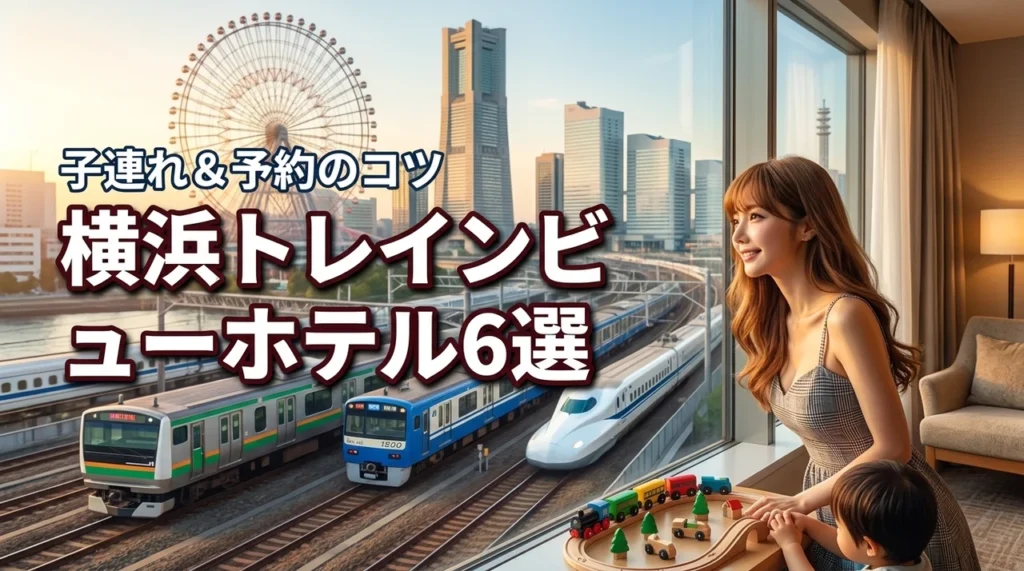 横浜で子連れに人気のトレインビューホテル6選！確実に電車が見える予約のコツ