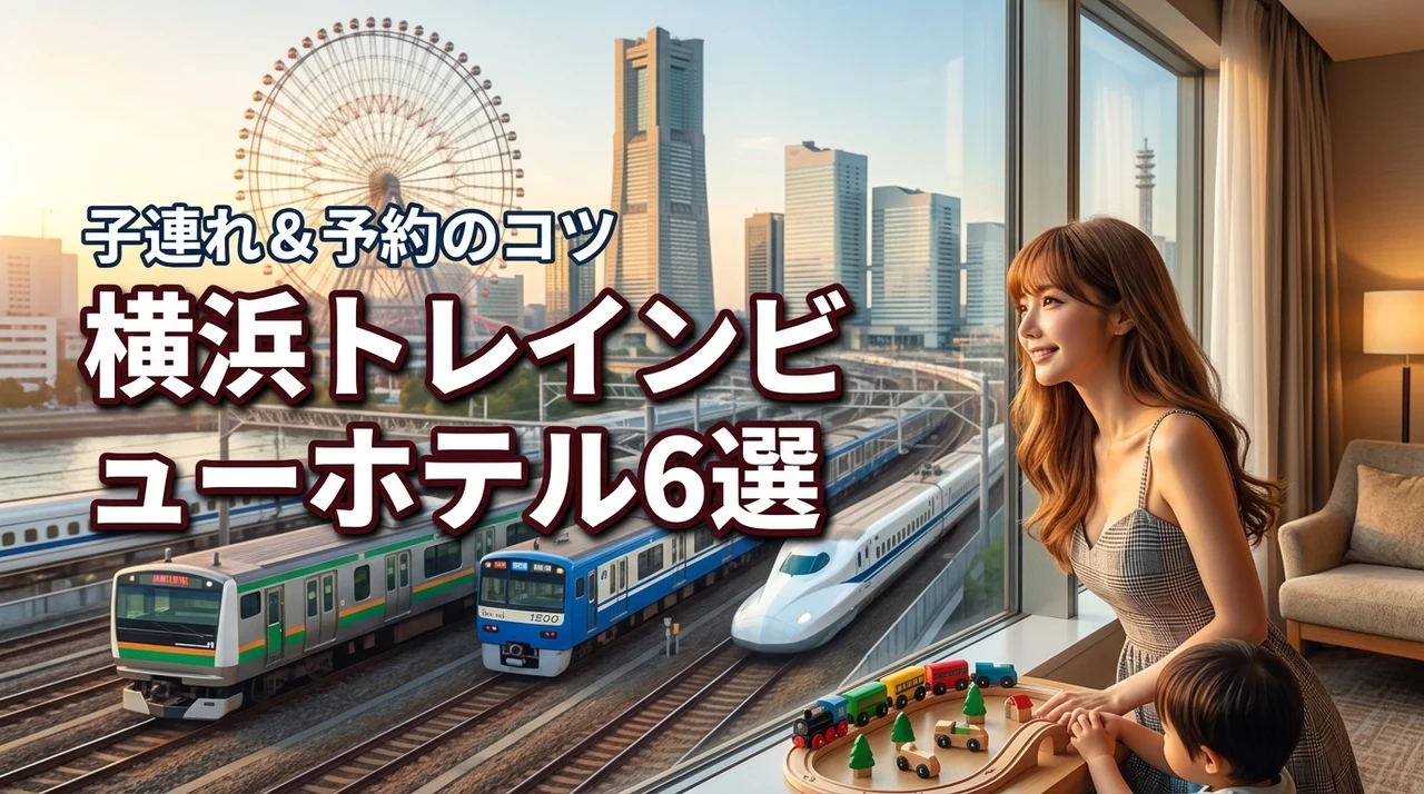 横浜で子連れに人気のトレインビューホテル6選！確実に電車が見える予約のコツ