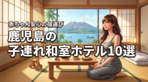 鹿児島で子連れに人気の和室があるホテル10選！赤ちゃんが安全に過ごせる宿選び（記事のアイキャッチ画像）