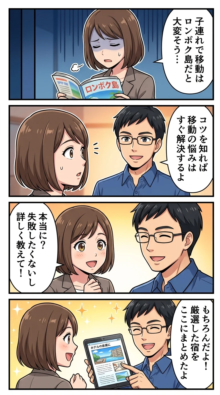 ロンボク島 ホテル 子連れ