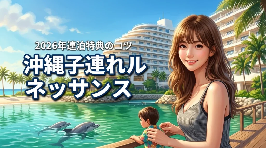 【決定版】沖縄で子連れホテルならルネッサンス！連泊特典やアクティビティ攻略のコツ（記事のアイキャッチ画像）