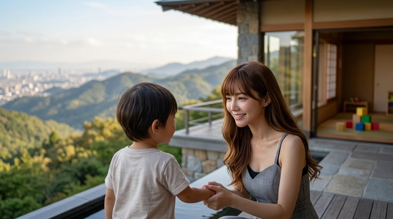 六甲周辺で子連れ旅行におすすめのホテル・旅館5選をイメージした写真風の画像