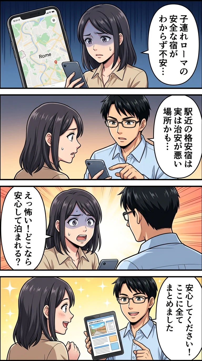 ローマ 子連れ ホテル