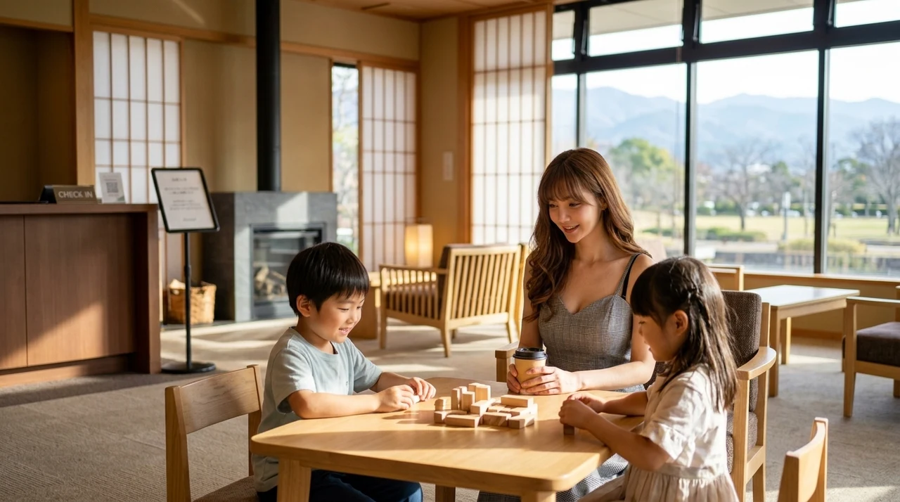岐阜市で子連れ旅行におすすめのホテル7選をイメージした写真風の画像
