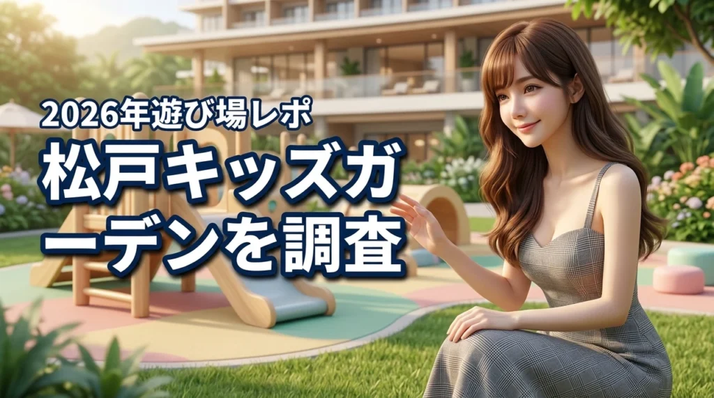 松戸の子連れホテルならキッズガーデンが正解？室内設備や遊び場の評判を徹底調査（記事のアイキャッチ画像）