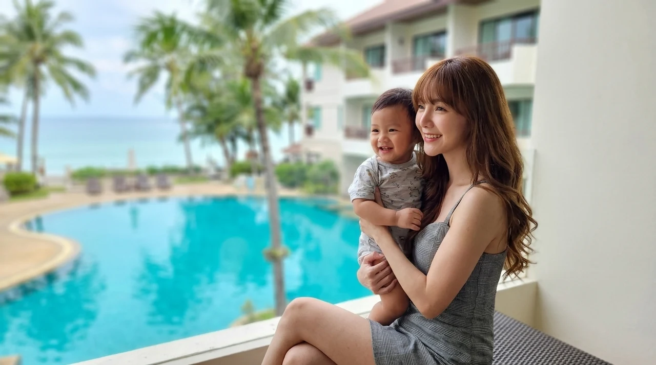子連れで感じたラグナ ガーデン ホテルのメリット5つをイメージした写真風の画像