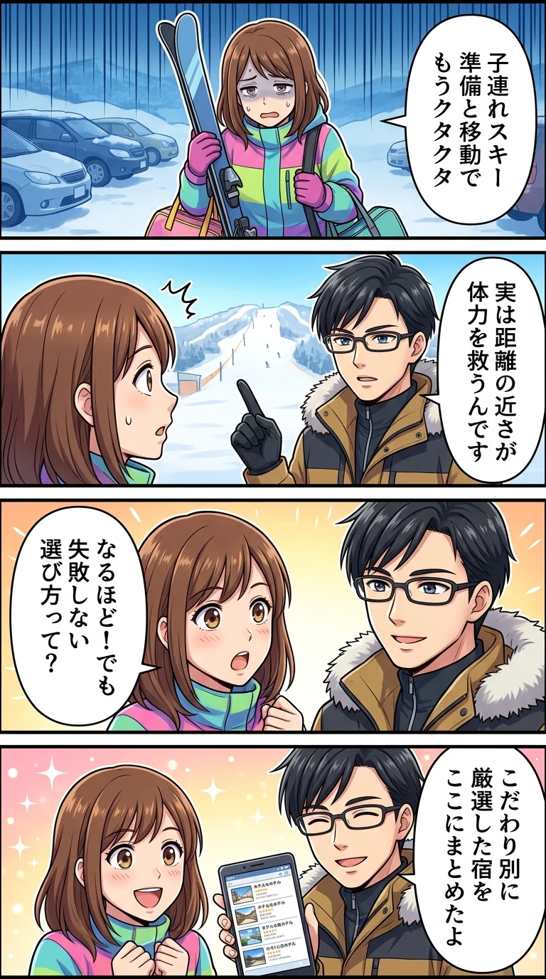 ゲレンデ直結 ホテル 子連れ