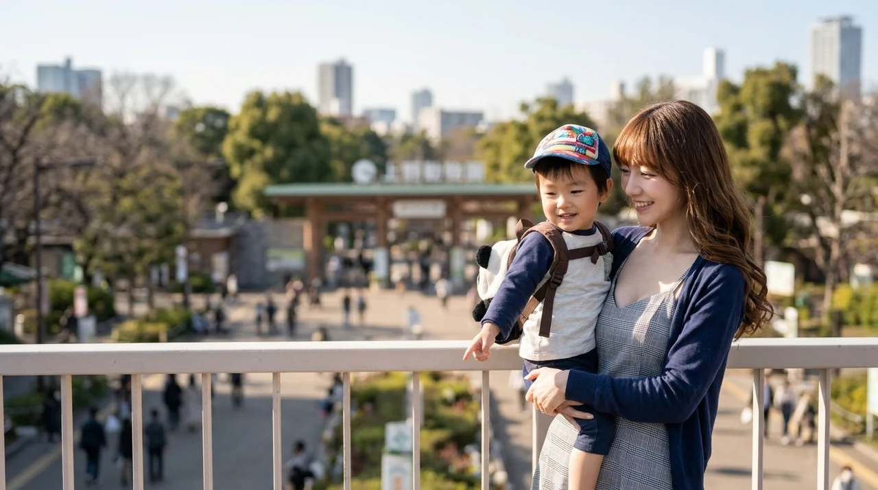 上野動物園へ好アクセスな子連れ向けホテルおすすめ10選をイメージした写真風の画像